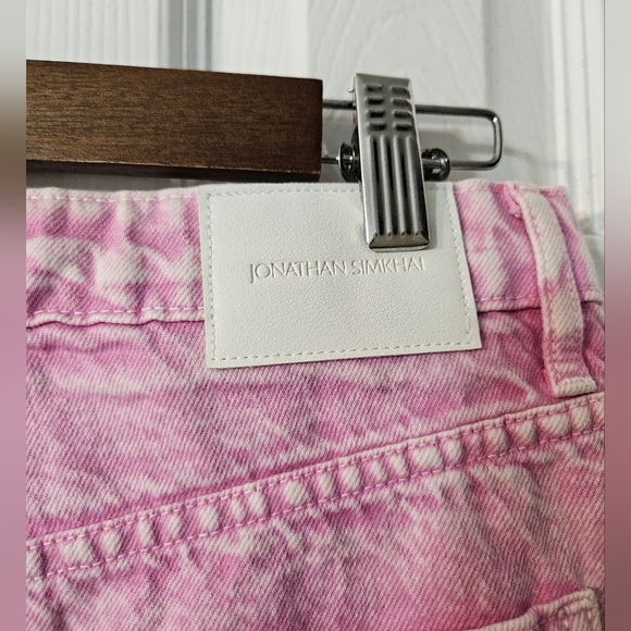 JONATHAN SIMKHAI Malta Mini Denim Wrap Skirt - Picture 7 of 13